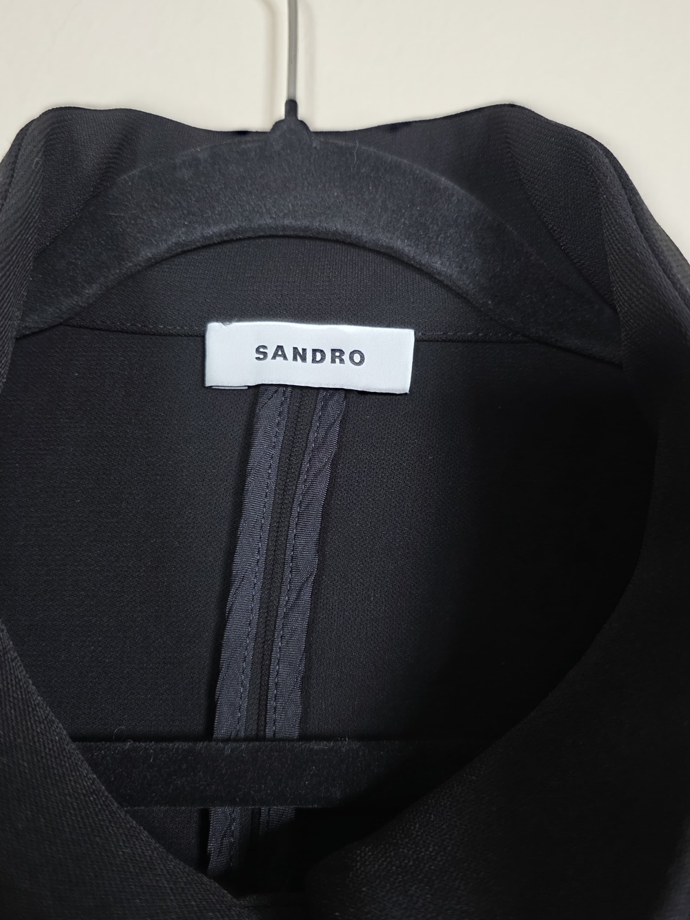 SANDRO LIORA CROPPED JACKET SIZE 4 MSRP $560 - Picture 6 of 14